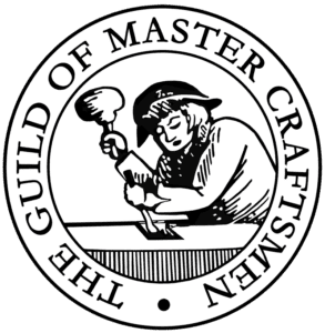 Bulldog Garage Doors are members of The Guild of Master Craftsman - Logo on display.
